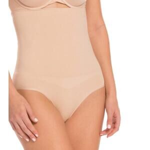 Red Hot by Spanx Seamless Waist Brief Women's Nylon Naked MD One Size